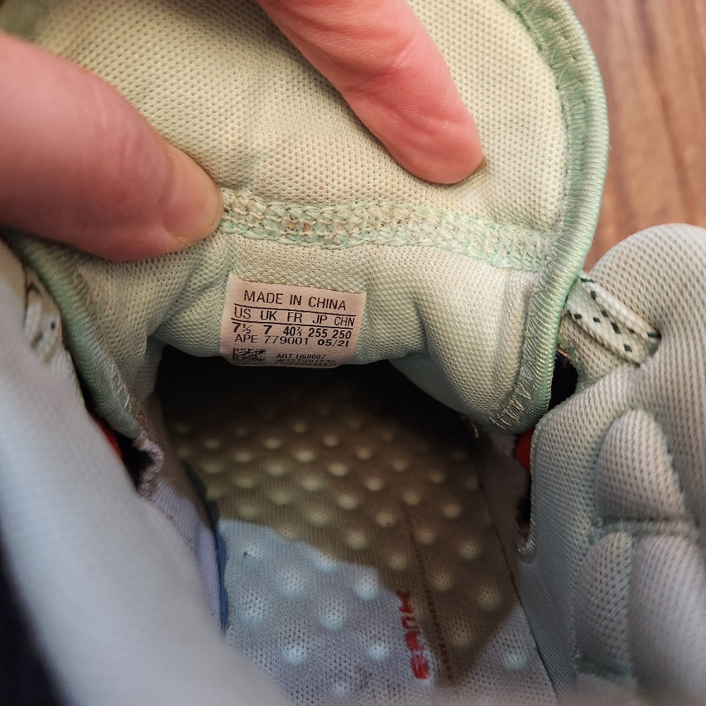 Adidas Dame 7 EXT/PLY black clear mint basketball shoes - Picture 7 of 9